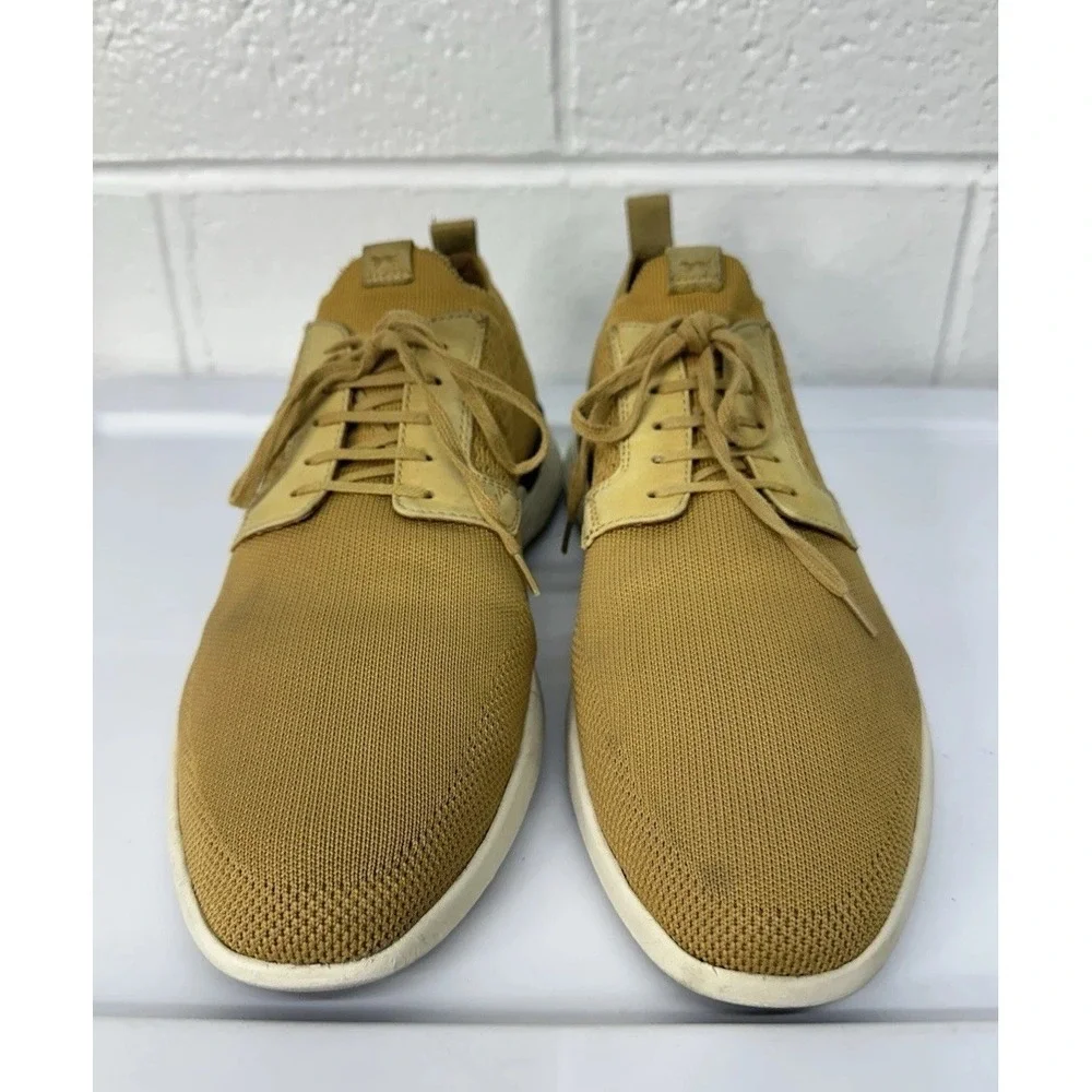 Wolf & Shepherd Mens SwiftKnit Derby Shoe‎ / Mustard Yellow / Men's 11